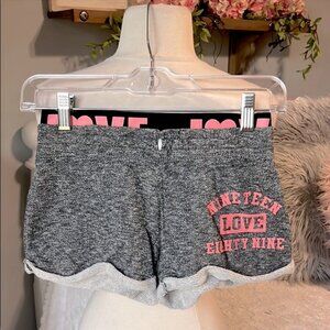 Comfy Knit Heather Black Beach Shorts